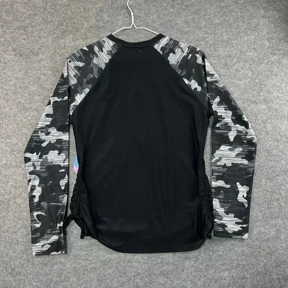 Free Country Long Sleeve Rashguard Womens Small 1/2 Zip UPF 50 Sunblock Shirt - Picture 5 of 11